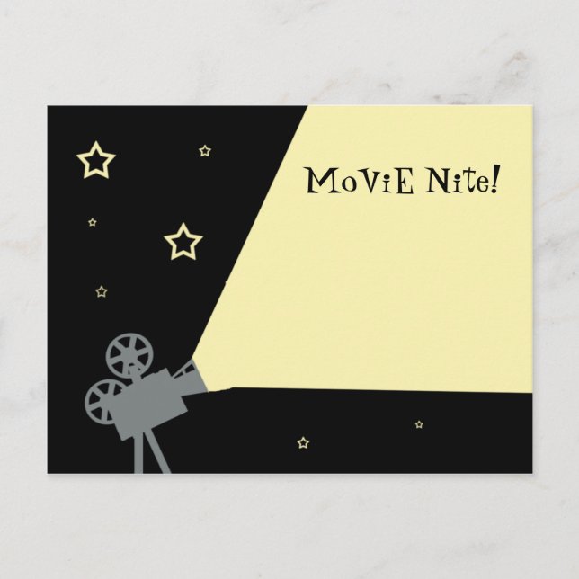 Movie Nite Invite (Front)