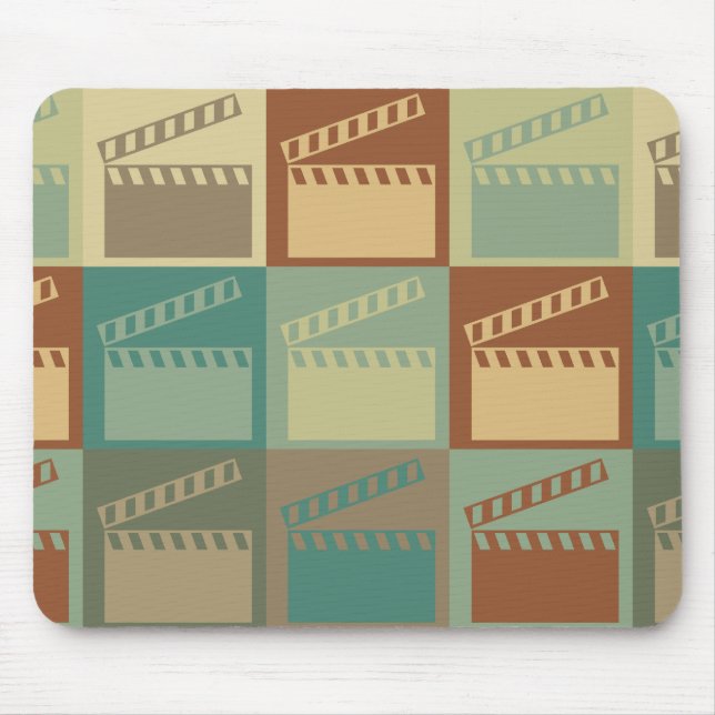 Movie Pop Art Mouse Pad (Front)