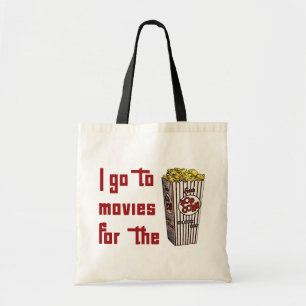 Movie Popcorn Tote Bag