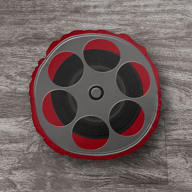 Movie Reel Round Pillow (Creator Uploaded)