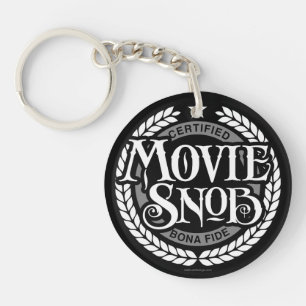 Movie Snob - funny movie lover Keychain