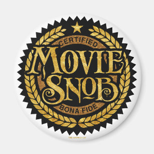 Movie Snob - funny movie lover Magnet