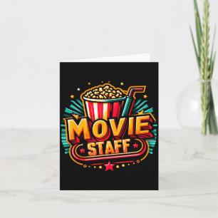 Movie Staff Party Night Behind The Scene Awesomene Card