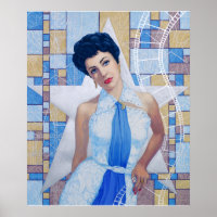 Movie Star Actress Old Hollywood fine art portrait