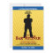 Movie Star Bar Mitzvah Invitation Yellow Blue
