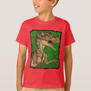 Movie style vintage velociraptor T-Shirt
