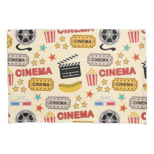 Movie Theater Fun Pattern Pillowcase