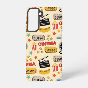 Movie Theater Fun Pattern Samsung Galaxy Case