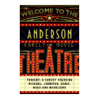 Movie Theater Marquee Home Cinema | Custom Name