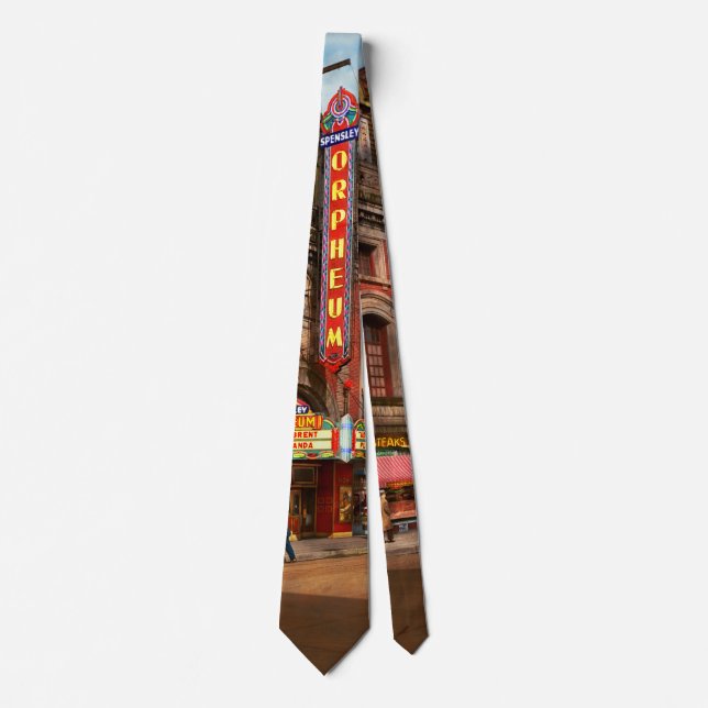 Movie Theater - The Orpheum Theater 1940 Tie (Front)