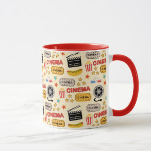 Movie Theatre Fun Pattern Mug