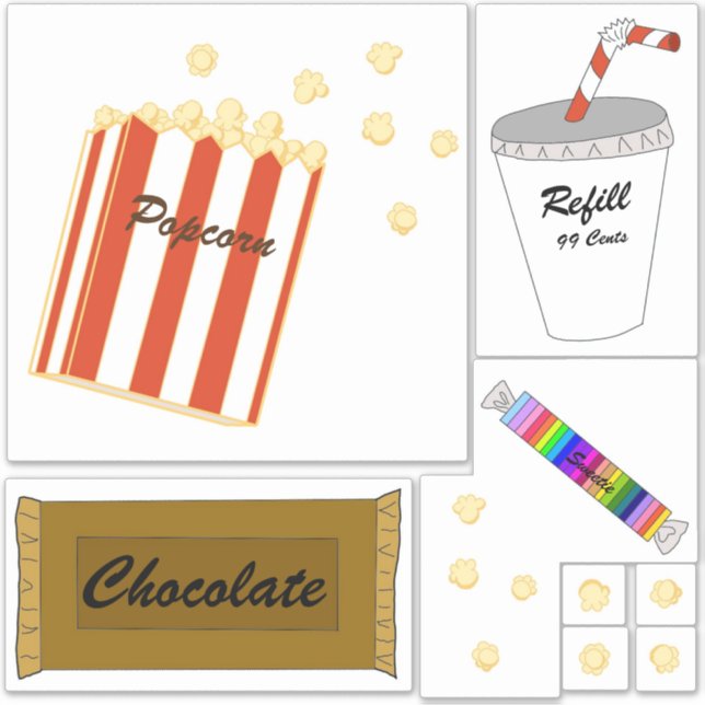 Movie Theatre Snacks (Front)
