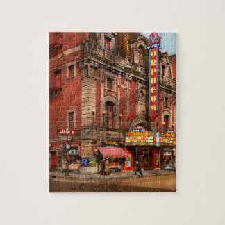 Movie Theatre - The Orpheum Theatre 1940 Jigsaw Puzzle