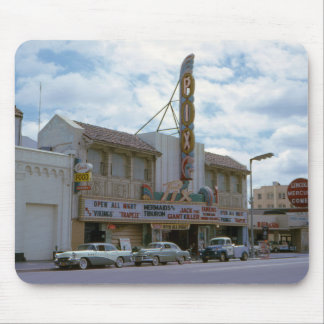 Movie Theatre Vintage Cars Cinema Mousepad