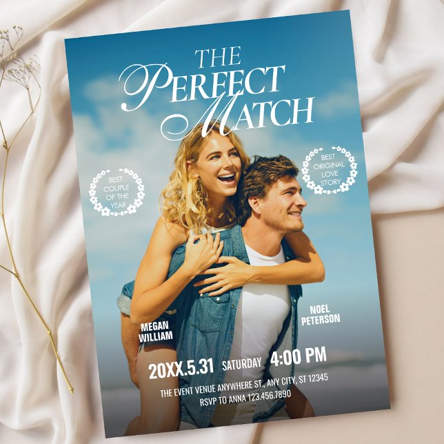Movie them wedding invitation (Creator Uploaded)
