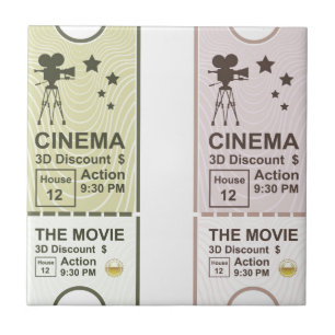 Movie Ticket Tile