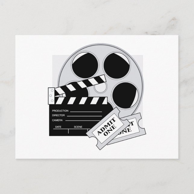 Movie Tickets Postcard (Front)