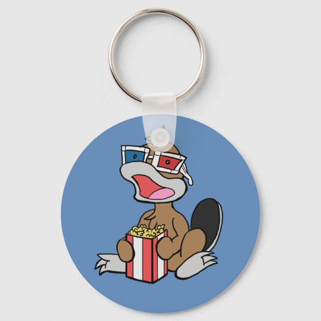 Movies Platypi Keychain (Front)