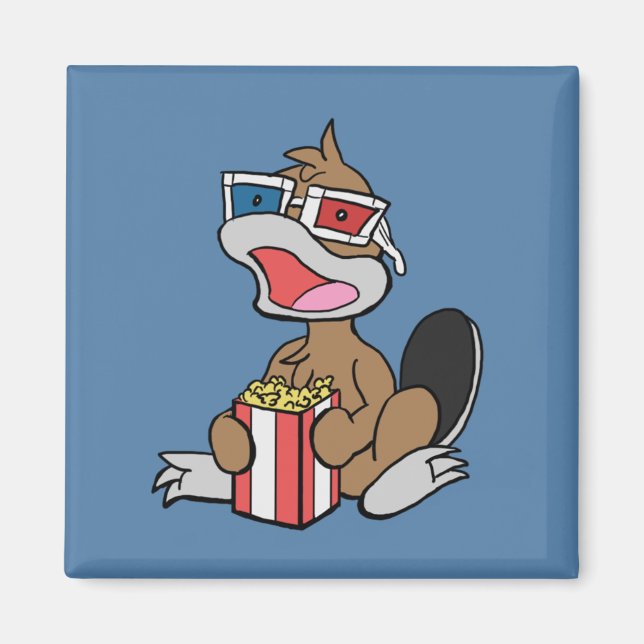 Movies Platypi Magnet (Front)