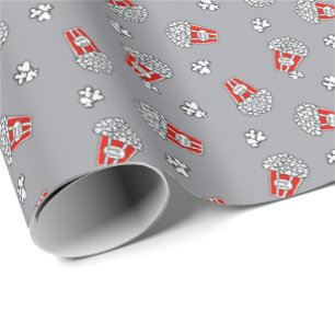 Movies /Pop Corn  Wrapping Paper
