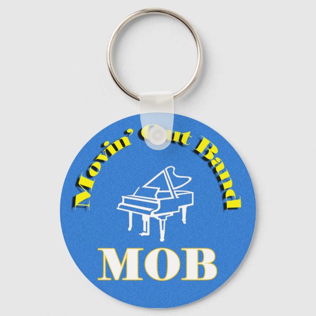 Movin' Out Band Keychain (Front)