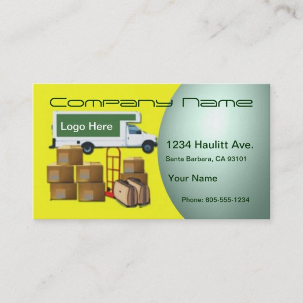 Hauling Business Cards & Profile Cards Zazzle CA
