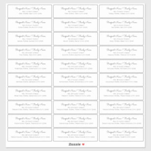 Moving Announcement Contact List Address Labels