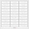 Moving Announcement Contact List Address Labels