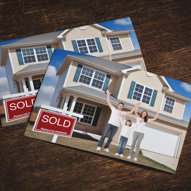 Moving Announcement Customize We've Moved Family Postcard (Creator Uploaded)