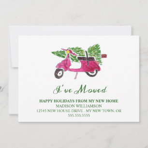 Moving Announcement    New Home for the Holidays