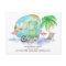 Moving Announcement Postcard | Watercolor Trailer