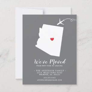 Moving Announcement   State ARIZONA