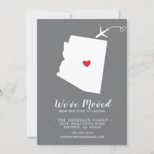 Moving Announcement   State ARIZONA