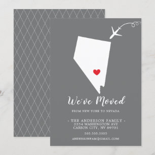 Moving Announcement State NEVADA