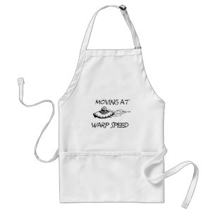 Moving At Warp Speed Standard Apron