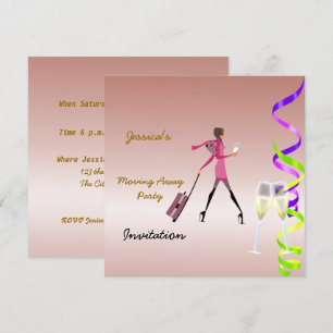 Moving Away Party  Invitation
