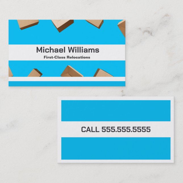 Moving Business Card (Front/Back)