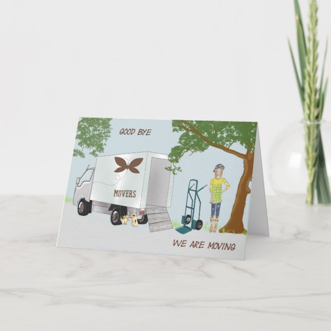 Moving Card to New Home & City (Front)