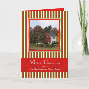 Moving Change of Address Photo Christmas Card