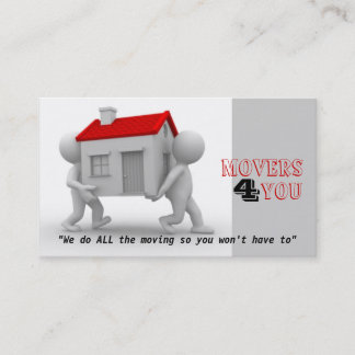 Moving Co. Business Card