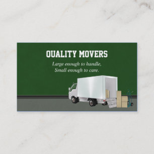 Moving Company, Business Card
