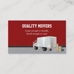 Moving Company, Carte de visite
