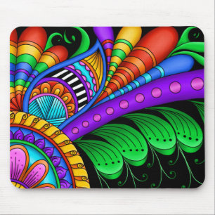 Moving Fast Mouse Pad