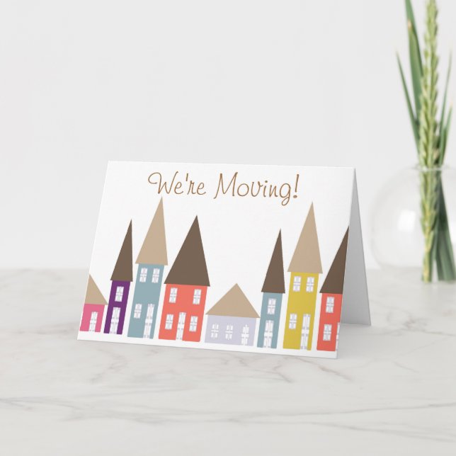 Moving House Announcement (Front)