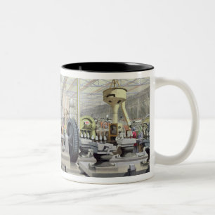 Moving Machinery, from 'Dickinson's Comprehensive Two-Tone Coffee Mug