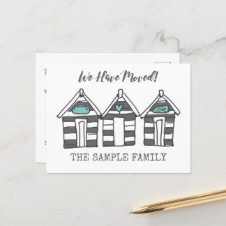 Moving New Address Postcard, Home Buyer Seller  Postcard