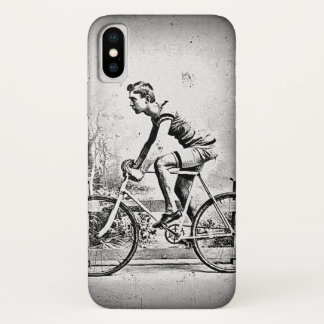 Moving On l Monochrome Cyclist Cycling Case-Mate iPhone Case