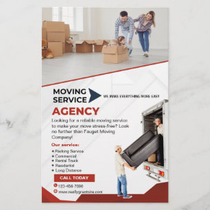 Moving Service Flyer