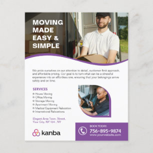 Moving Services Custom Flyer