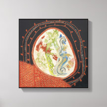 Moving Spaces 1 Canvas Wrapped Print